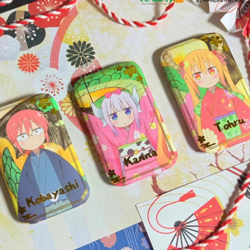 كوباياش دراجون جيرل توهرو كنا كوباياشي سلسلة السنة الجديدة سكوت ديكور مغناطيس الثلاجة هدية #2