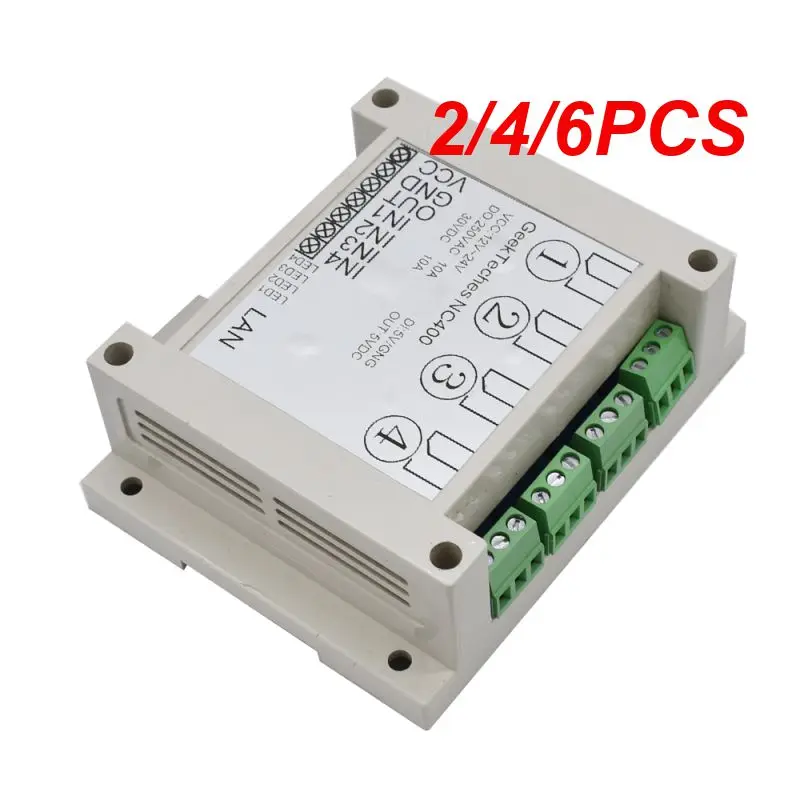 

Реле Tcp/ip Nc400 Rj45 с 4-канальным реле Udp W5500, плата интегрированного пульта дистанционного управления Ethernet, 2/4/6 шт.