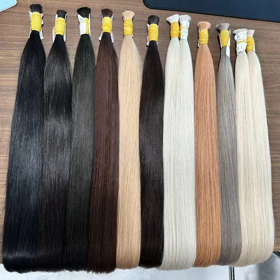 

100% 613 без утка 613 Необработанные волосы Virgin Remy Прямые волосы оптом 100% человеческие волосы Натуральные волосы для наращивания Вьетнамские волосы