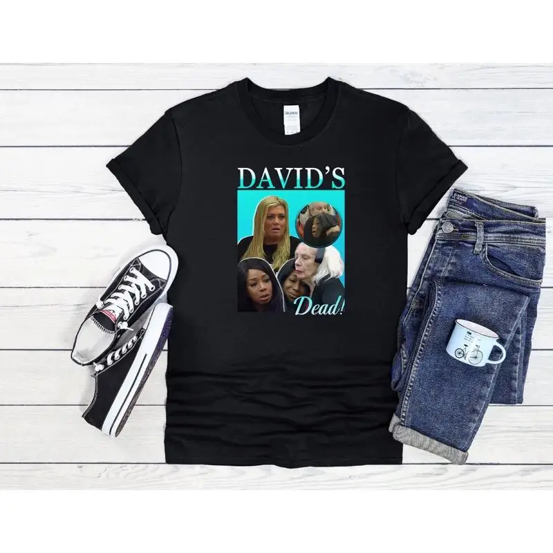 David’s Dead T-Shirt Meme Graphic Men Women Unisex Shirt Hoodie Baseball 4210