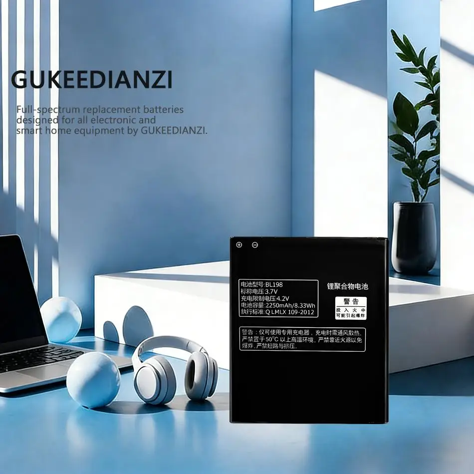 

Легкая батарея для мобильного телефона 2250 мАч BL198 для Lenovo S890 A850 A830 A860E K860 K860i A678T S880 S880i, высокая емкость