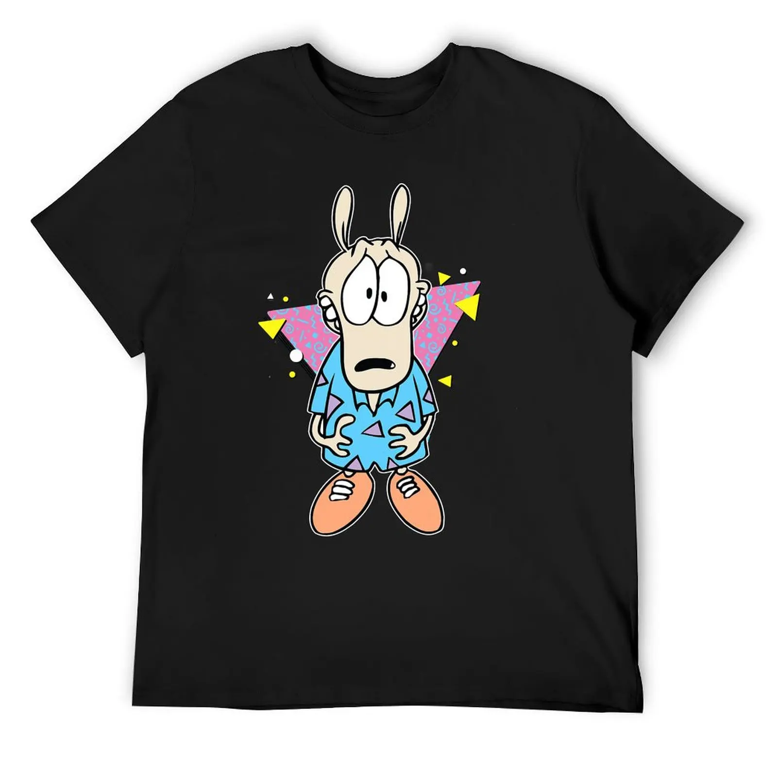

Rocko's Modern Life 90's Design T-Shirt football t shirt for a boy vintage graphic tee graphic tee shirt oversized t shirt men