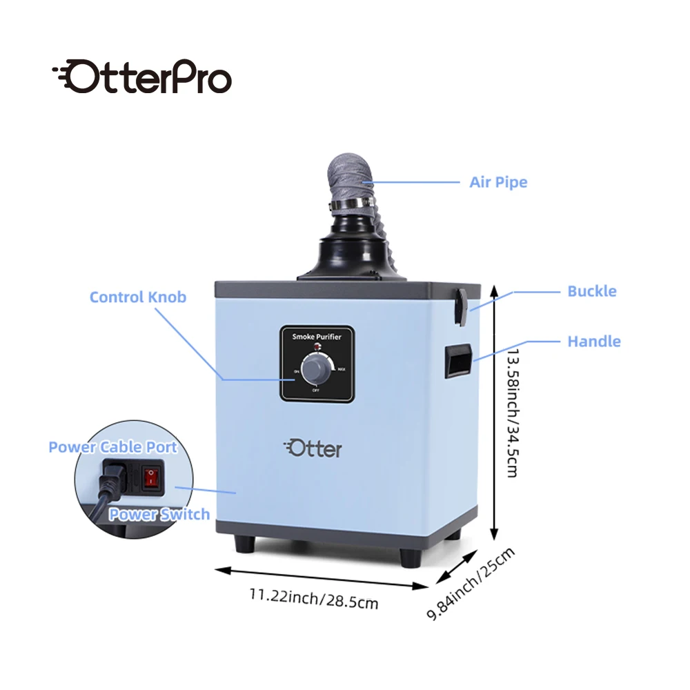 Otter DTF Printer Printing Film Powder Air Smoke DTF Purifier Used for DTF Dryer Oven  Machine