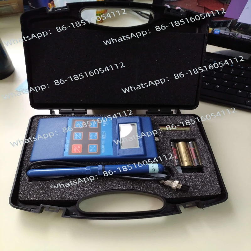 

Shanghai Hengtong HT208 Gauss meter, Tesla meter, fluxmeter HT-208 surface magnetic field tester