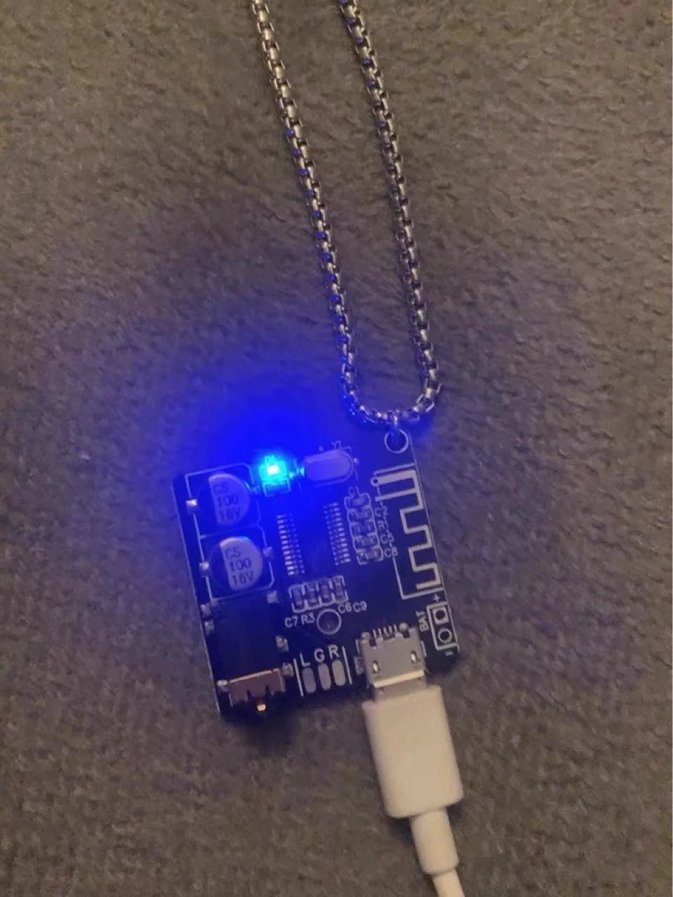 Personalized Cyberpunk Keychain, Big Bang Gift