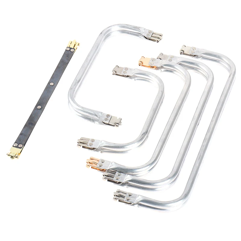 امرأة طبيب محفظة الإطار المعدني الألومنيوم أنبوب الإطار حقيبة مقبض حقيبة صغيرة أجزاء #6