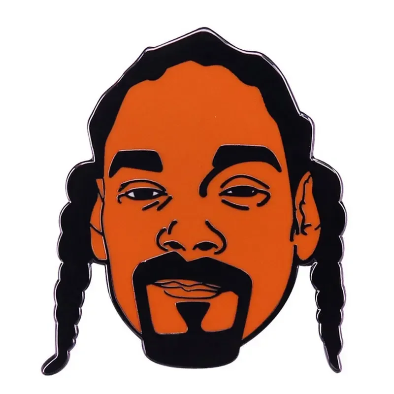 

Hip Hop Godfather - Snoop Dogg Enamel Pin Brooch Lapel Badge Rep Your Favorite Rapper Everywhere You Go!