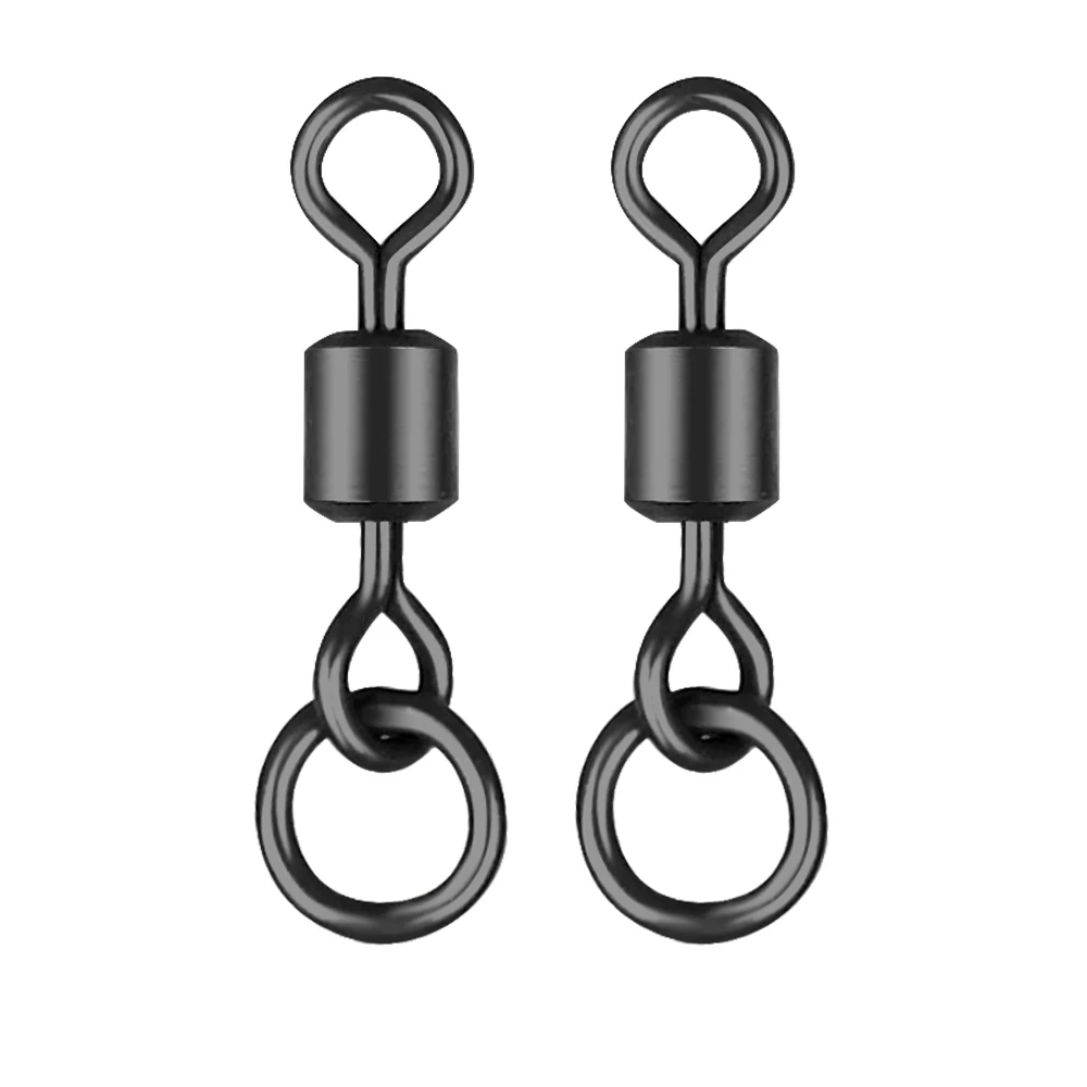 Giratorias carpa negro mate – Aparejo Ronnie pelo Chod - imagen 4