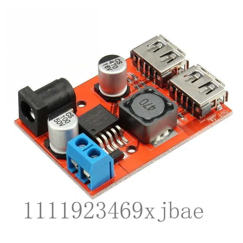 9-36V to 5V DC-DC Step Down Power Module, 3A Regulated Buck Converter For Car Solar Power Supply