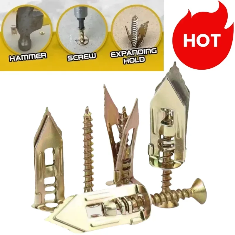 الحفر الذاتي دريوال المراسي مع مسامير التوسع مسمار الذاتي التنصت طقم مسامير ربط الثقيلة جدار معدني المراسي لتقوم بها بنفسك أدوات التثبيت