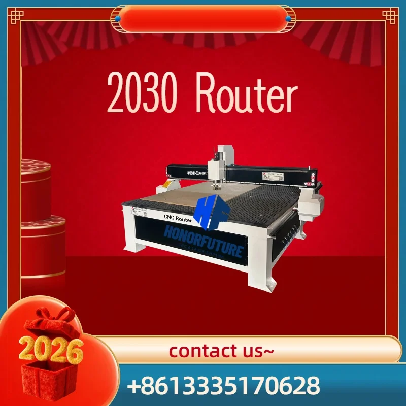 3/4 Axis Wood Carving Cutting Tools Cnc Machinery 1325 2030 CNC Router Machine with Vacuum Table and Servo Motor Optaional Home