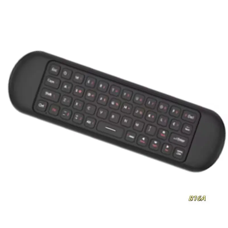 Air Mouse Remote Control Giroskop Nirkabel Backlit Mini Keyboard Mode Ganda BT5.2 7 Warna Lampu Latar