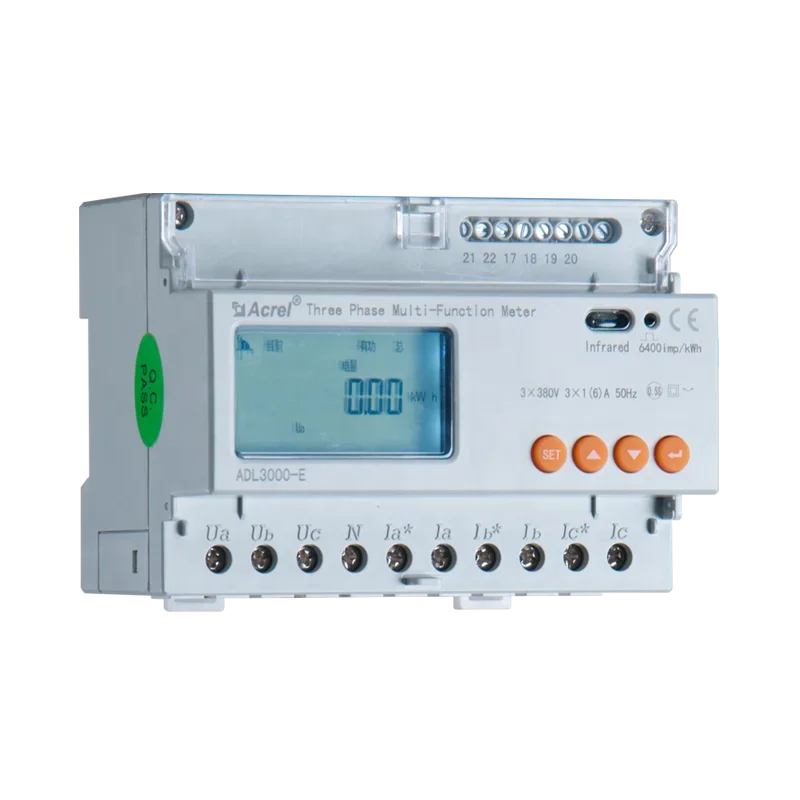 external ct three 3 phase energy meters with RS485 for solar on-gride inverter