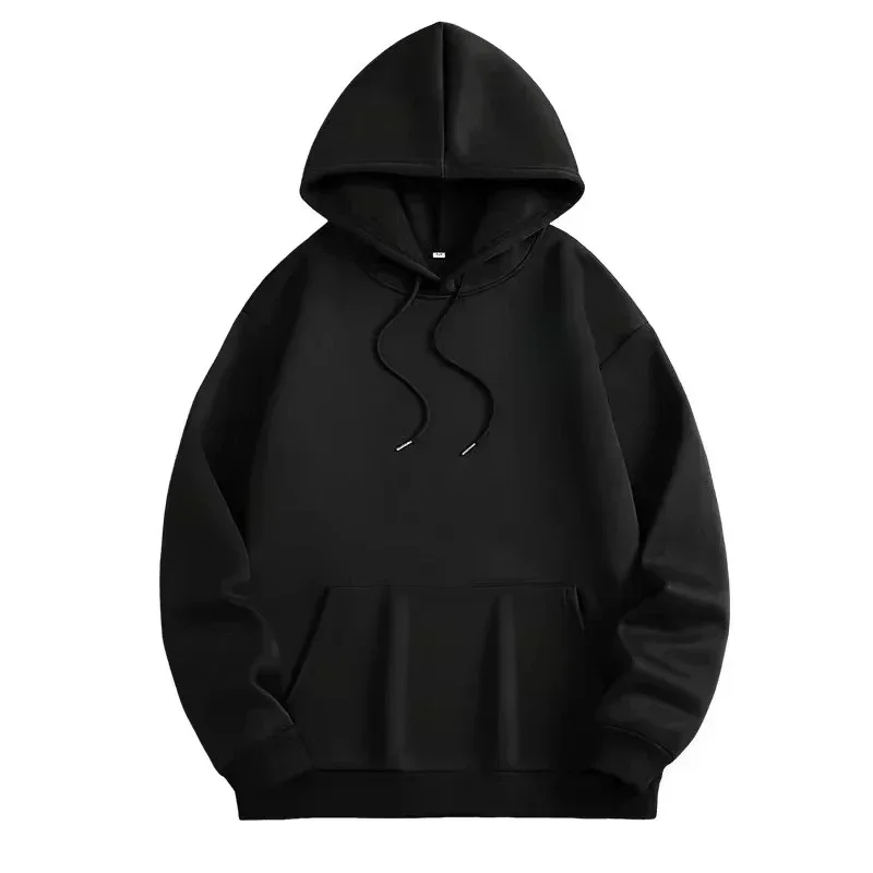 2026 Herbst und Winter Neue Herren- und Damen-Freizeitmode, Locker Sitzender Hip-Hop-Paar-Look, Loses T-Shirt mit Kapuze – Detail 8