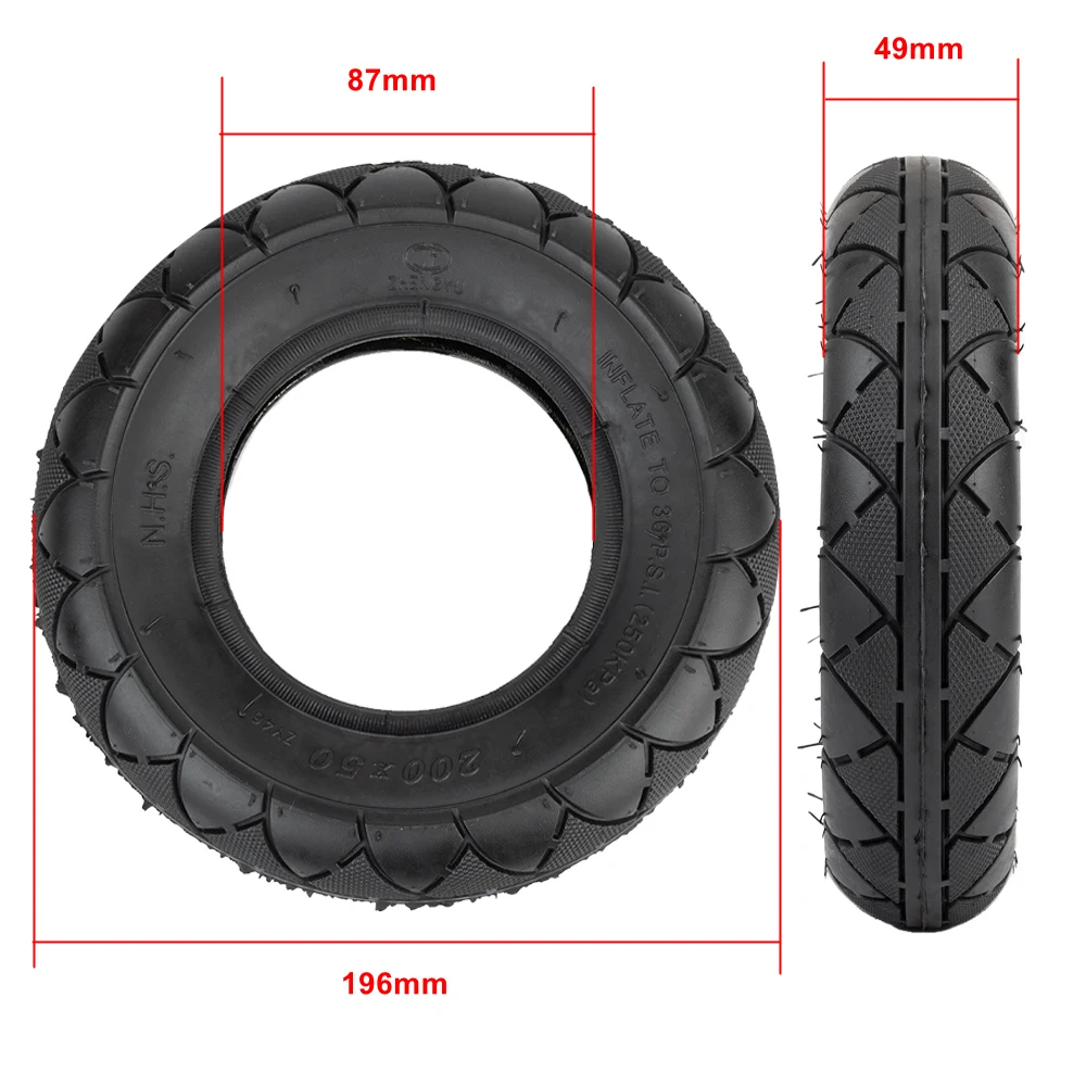 200x50 Tire Inner Tube Mini Electric Scooter 8inch Ountain Scooter Bike E-bike Wheelchai Wheel Outer 200*50 Tyre Accessories