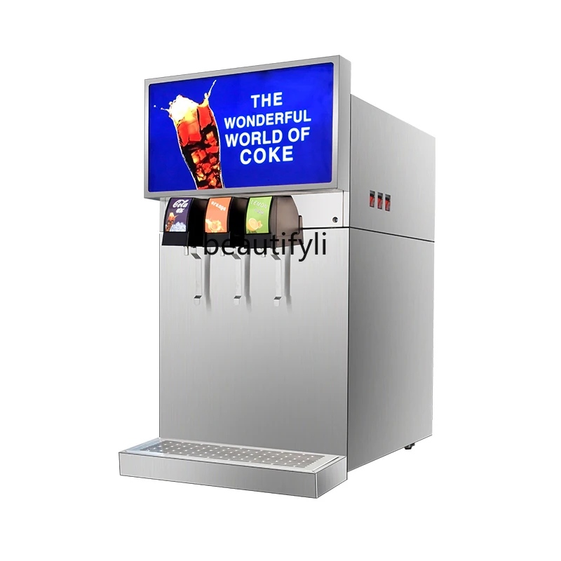 

Commercial Full-Automatic Integrated Self-Service Carbonic Acid Drinking Machine Milk Tea Shop Now Adjust Cold Drink Machine