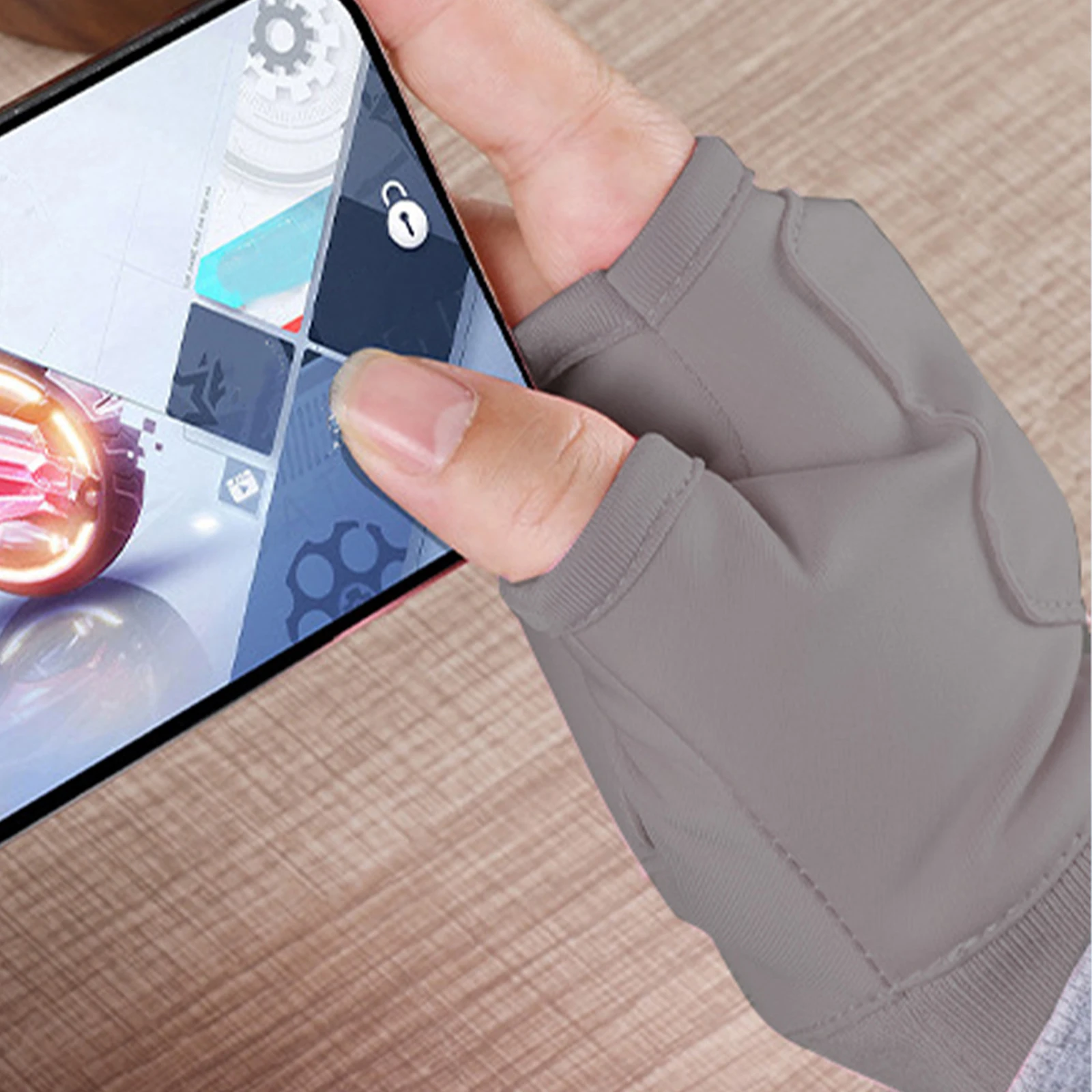 Gants chauffants sans doigts rechargeables USB, 3 niveaux de chauffage, chauffe-mains électriques, gants thermiques pour la pêche, le ski, le snowboard