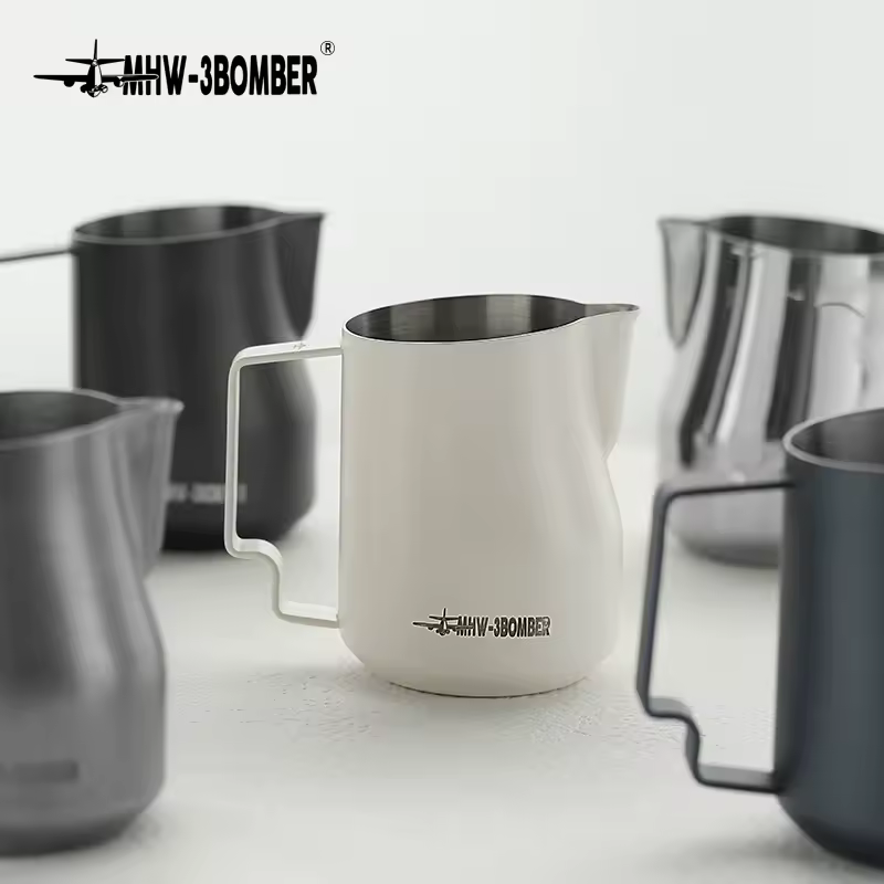 Milk Pitcher Coffee Milk Frothing Pitcher Stainless Steel Espresso Machine Accessories Milk Steaming Frothing Cup Frother Cup Похожие на AliExpress