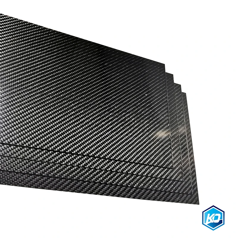 95x395mm Twill Glossy Matte Carbon Fiber Plate Panel Sheet 0.25-5mm Thick High Strength Carbon Board Light Weight High Quality