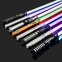 RGB Metal Lightsaber Laser Sword Toys Light Saber Espada Brinquedos Sabre De Luz Juguetes Kpop Lightstick Zabawki Oyuncak