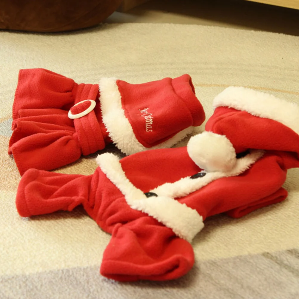 

Dog Christmas Clothes Winter Four-Legs Hoodies Outfit Puppy Coat Pet Supplies Comfortable Lightweight Windproof Xxl