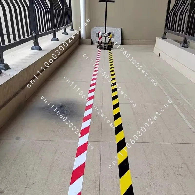 Tape Marking Machine Stadium Parking Space Tape Marking Road Marking Line Drawing Assistant Masking Paper Tape Pasting Machine