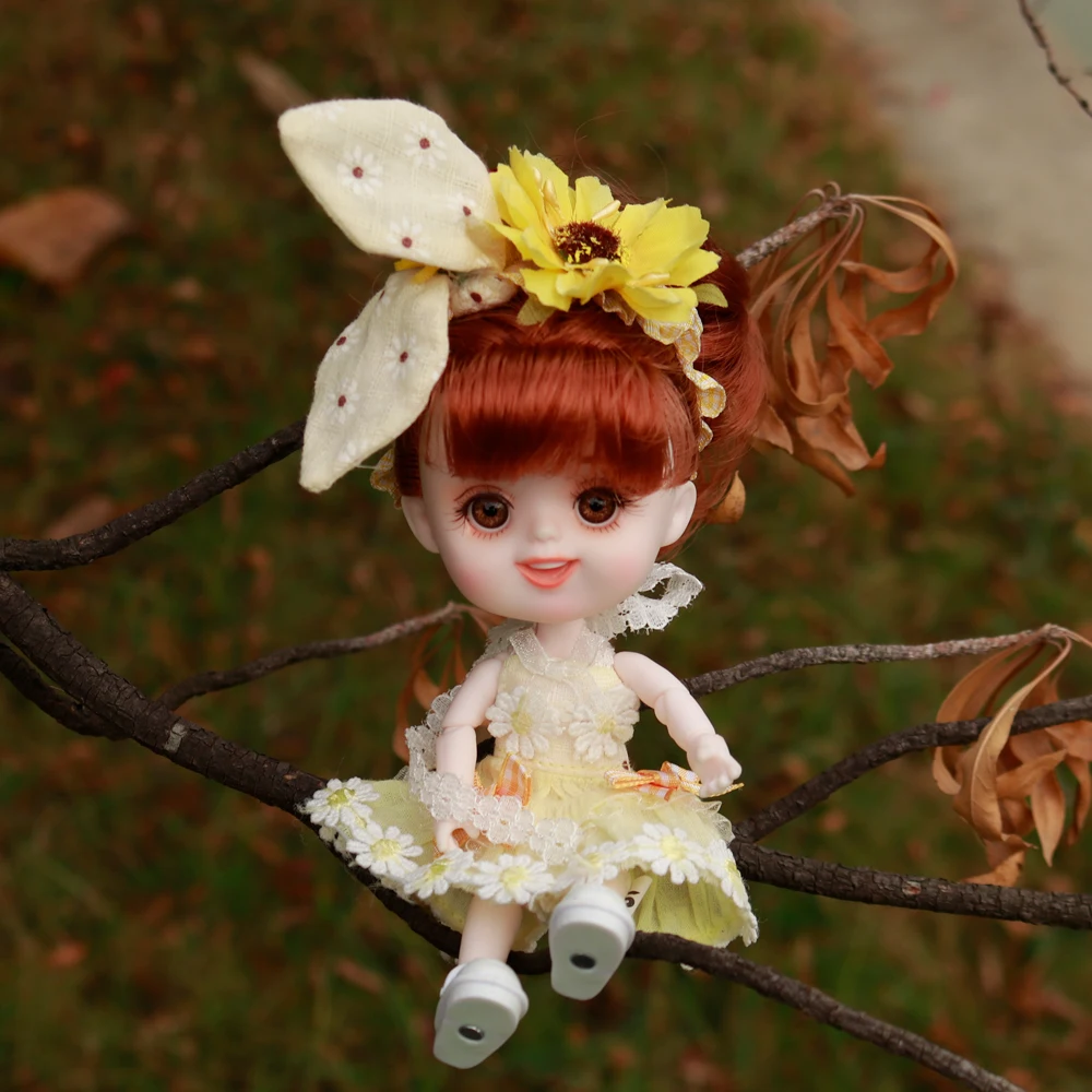 Outfits für Dream Fairy Dodo Doll 13 cm OB11 Maytree Sammlerstück, süßes Kleid, Kawaii Middie-Spielzeugfiguren – Detail 3