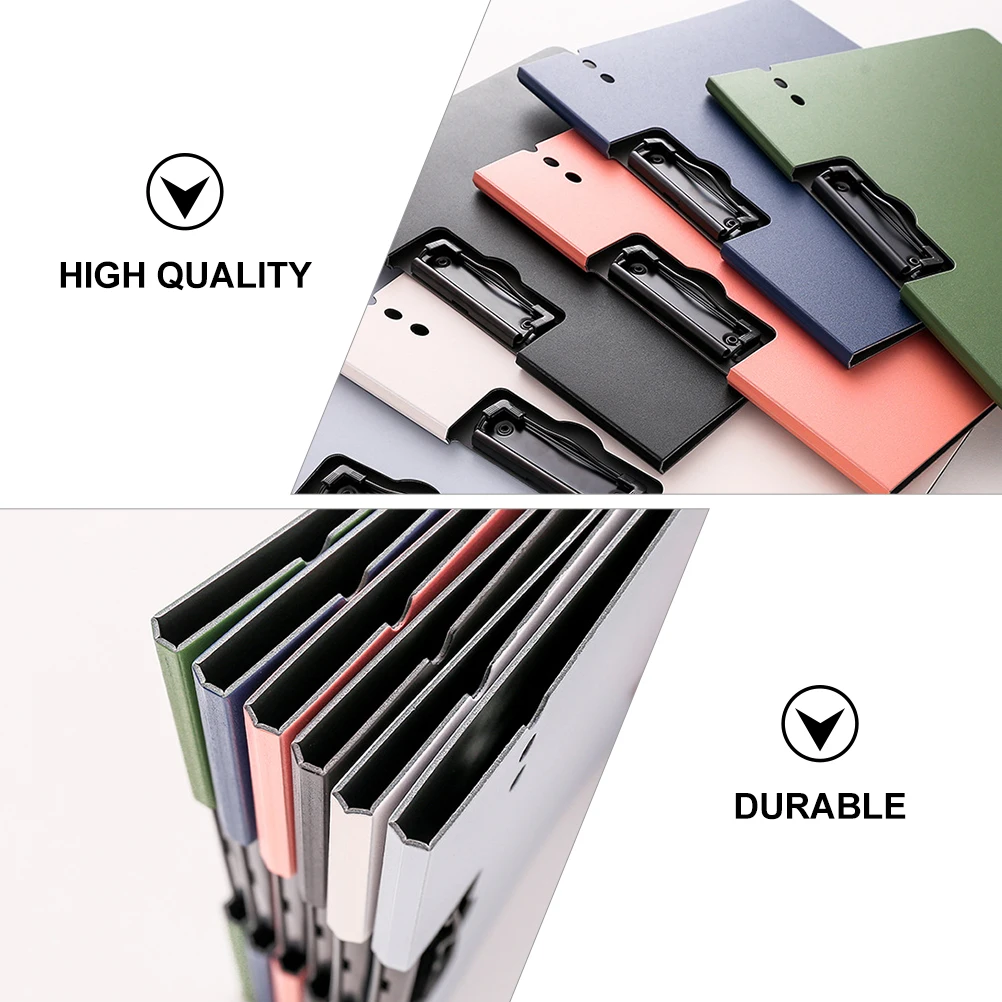 

2 Pcs Writing Board Binder A4 Folder File Office Supplies Document Organiser Professional Clipboard Boards with Storage