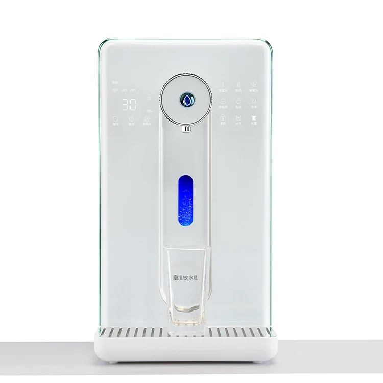 

Multi-functional Desktop Hydrogen Rich Electrolysis System Water Filter Home Use Hot Cold Water Purifier Dispenser