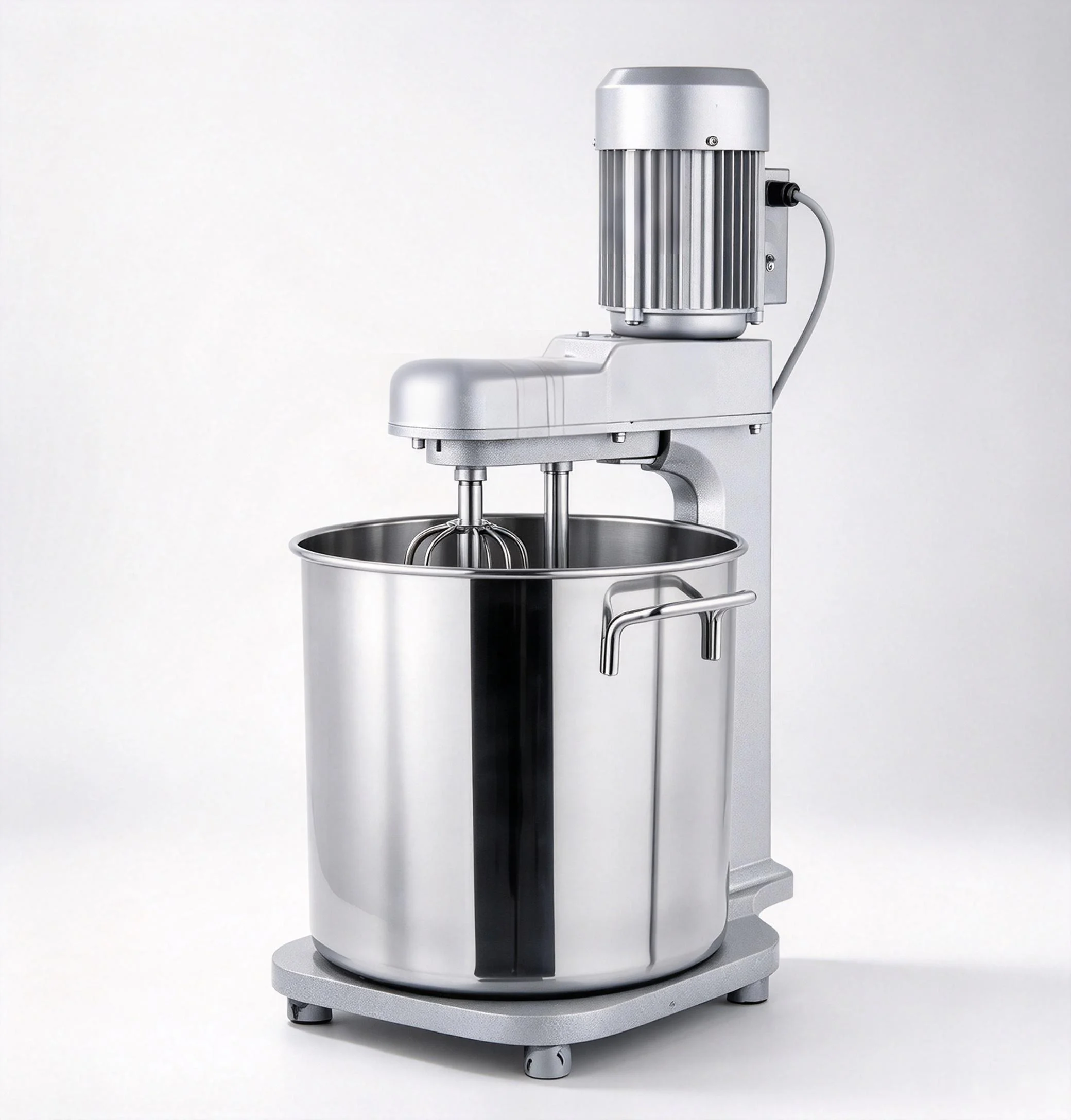 JD-15 Electric Stand Mixer Kitchen Food Mixer with Stainless Steel Bowl for Cake Dough Bread Cream & Egg Whisk Baking Use