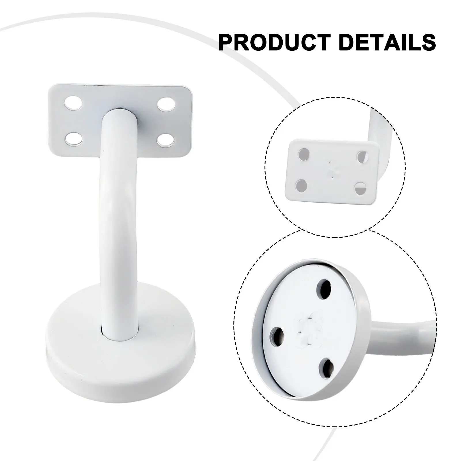 Bracket Wall Support Stainless Steel Reliable Support Specifications Sturdy Stylish And Sleek Finish Stable Support
