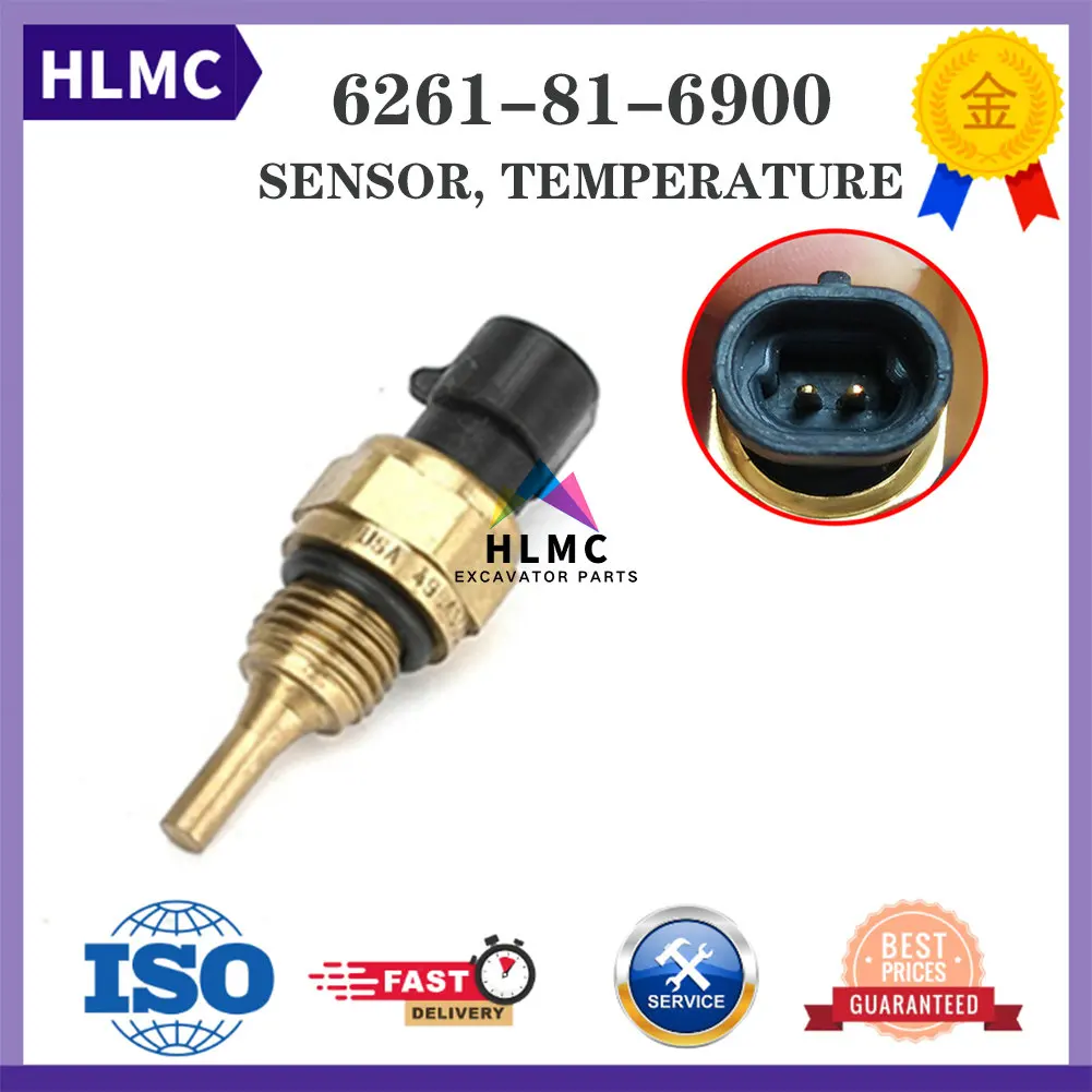 

Excavator Spare Parts PC200-8 PC210-8 PC220-8 Water Temperature Sensor Switch 6261-81-6900