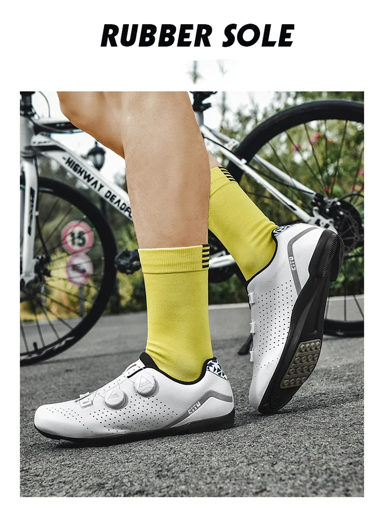 Fahrradschuhe für Herren, professionelle SPD-Rennradschuhe für die Straße, MTB-Mountainbike-Schuhe, lockfreie Fahrradschuhe für Damen – Detail 21