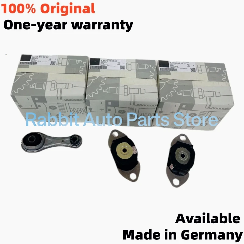 Original A4532400309 A4532400200 3PCS Engine Mount For SMART FORFOUR Hatchback (453) FORTWO Convertible (453) RENAULT TWINGO