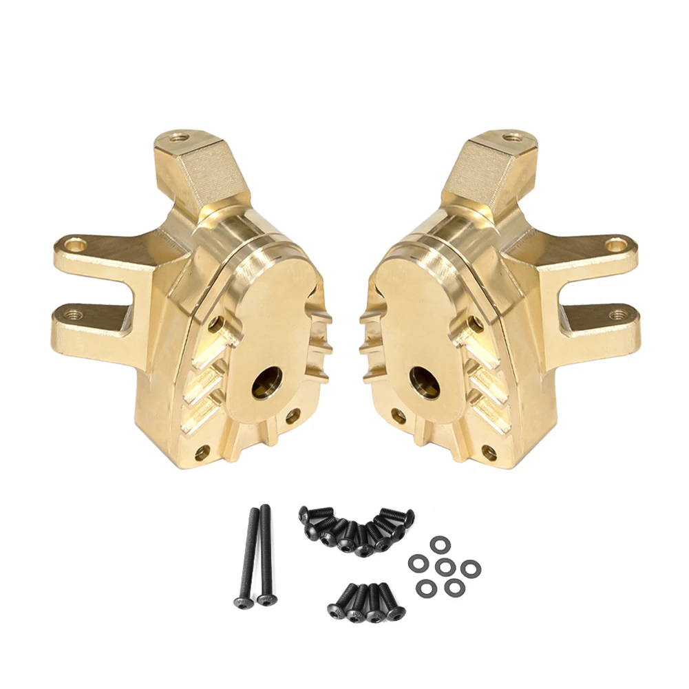 Brass Steering Knuckles Front Steering  for Axial 1/8 AXP8 GILAMON 2.2 4X4 RTR Trail Buggy Upgrades Accessories