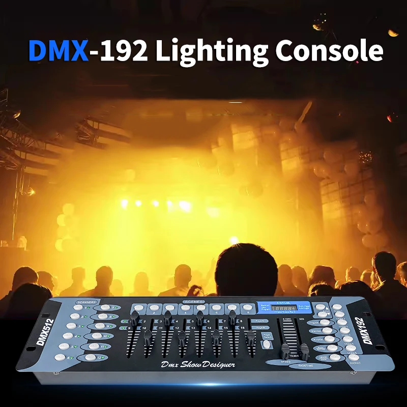 Imagem -06 - Fodgdt-consolas de Iluminação para dj Party Lighting Console Dmx512 Control Disco e Wedding Beam Wash Dmx 192