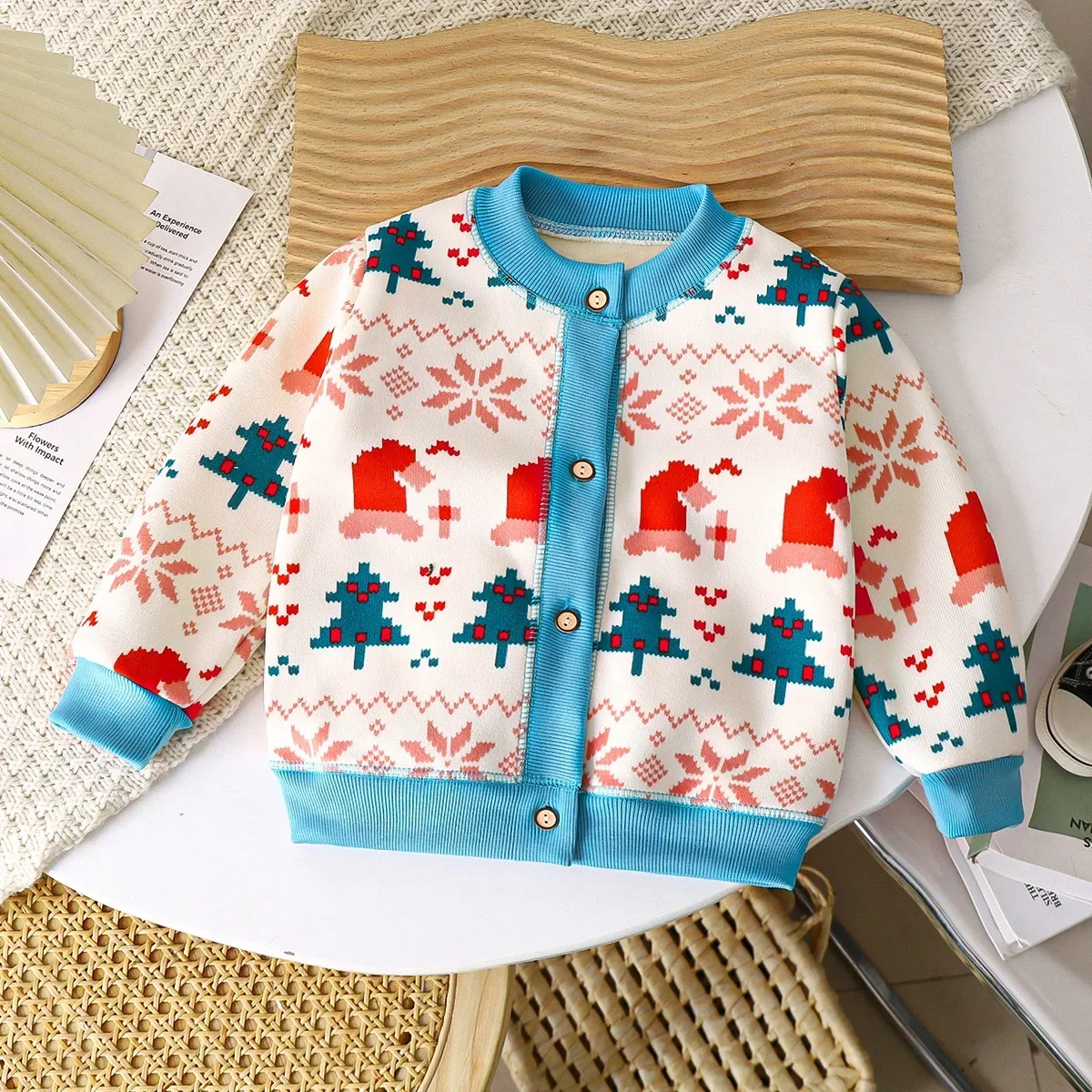 Baby Boys Girls Thicken Warm Cardigan New 2024 Autumn Winter Kids Cartoon Dinosaur Letter Knitwear Sweater Coat Casual Clothing