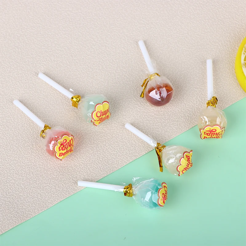 

1/12 Dollhouse Mini Lollipops Model Dollhouse Candy Food Toys Dolls House Decoration Accessories