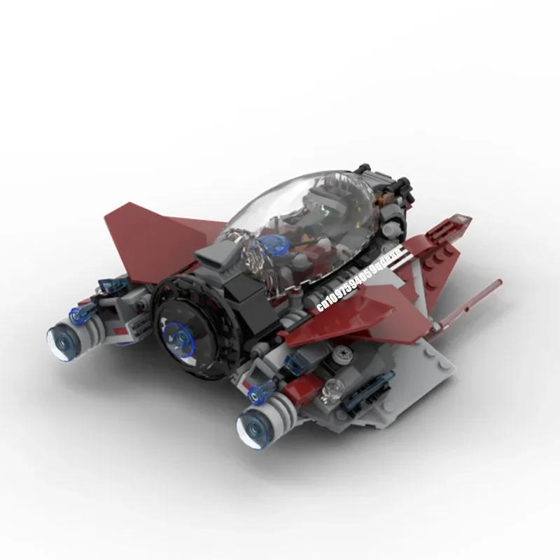 Nuevo 322 Uds. Famoso película estrella Moc 75135Mini nave espacial modelo Ideas creativas juguete para niños regalo de cumpleaños rompecabezas personalizado