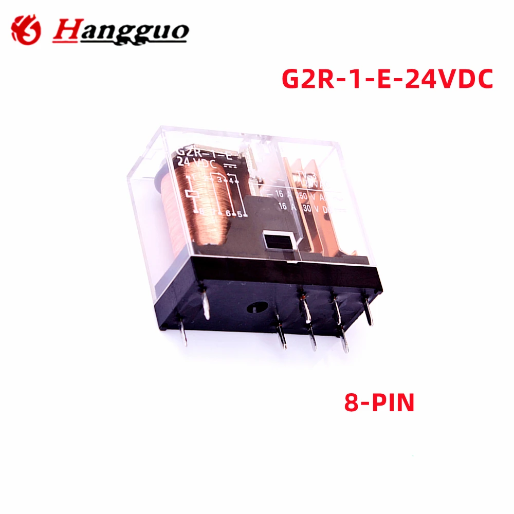 5PCS/Lot Original G2R-1 G2R-1A G2R-1-E G2R-1A-E 10A 16A 5Pin 8PIN 6PIN 4pin 12VDC 24VDC power Relay