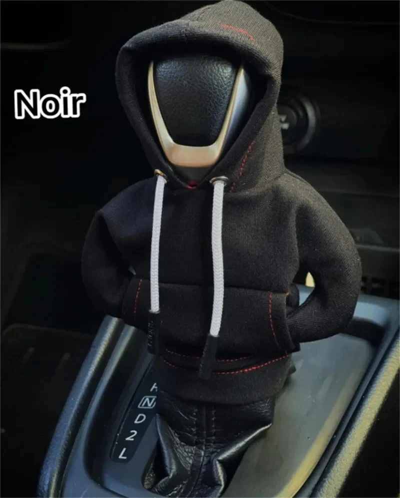 Gear Shift Knob Hoodie Poleron Change Speed Lever Sweatshirt Car Gear Shift Cover Hoodie Car Gearbox Hood For Car Gear Lever