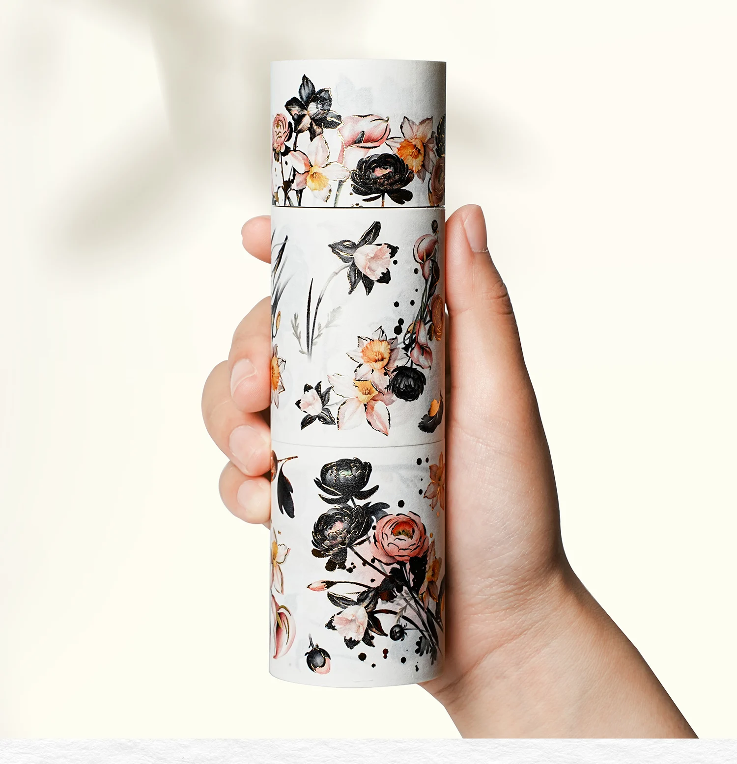 WT Studio Vintage Flower Garden Rose Washi PET الشريط لصنع بطاقة الخطة DIY سكرابوكينغ خطة ملصق مزخرفة #6