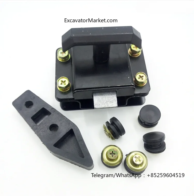 For KATO HD 700/820/512/307/1023/1430-3 excavator downshift glass latch Glass lock excavator accessories For excavator