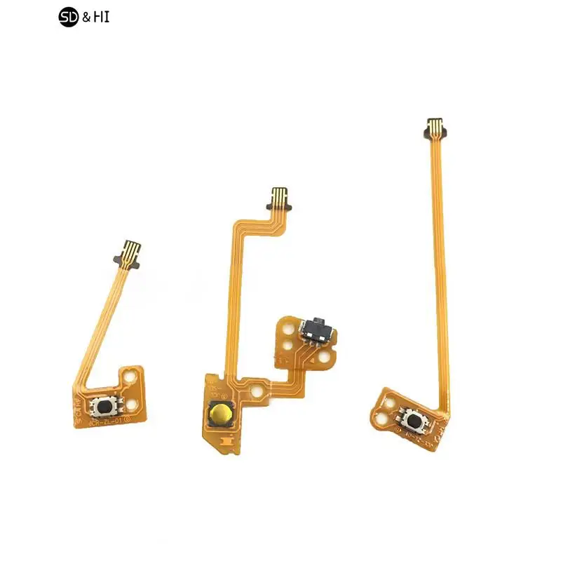Reparación de Cable de botón ZL ZR para NS Switch Joy Con botón L R, controlador de llave, piezas de repuesto
