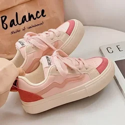 Spring and Fall New Luxury Women's Shoes Classic Sneakers Women's Leather Retro Low-rise Lace Casual Women's Sneakers