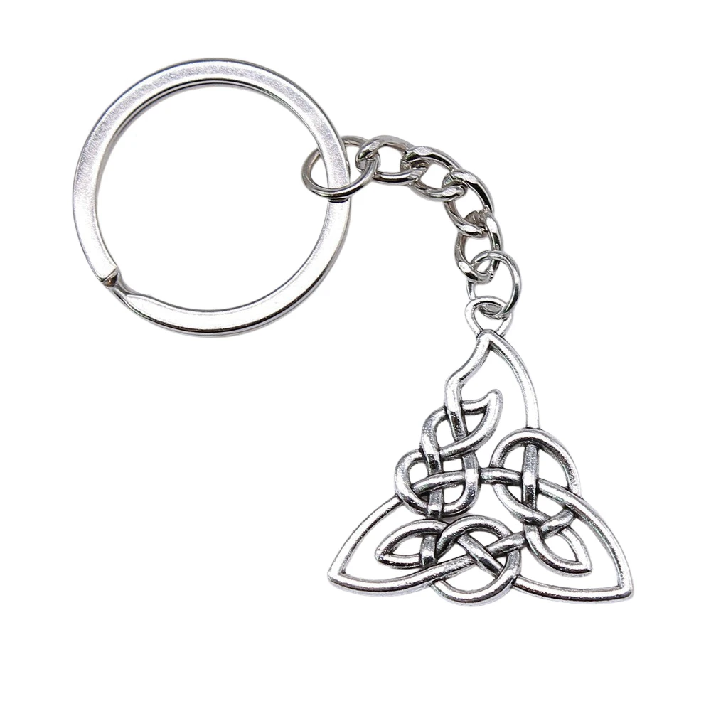 Child Keychain Mother'S Day Keychains 28Mm Ring Key Ring Celtic Hexagram Talisman Amulet