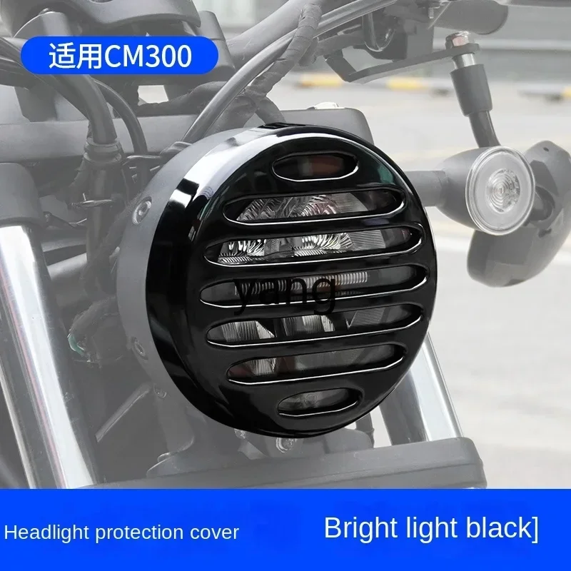 CX CM300 modified REBEL front windshield CM500 pig head cover retro shroud large lampshade