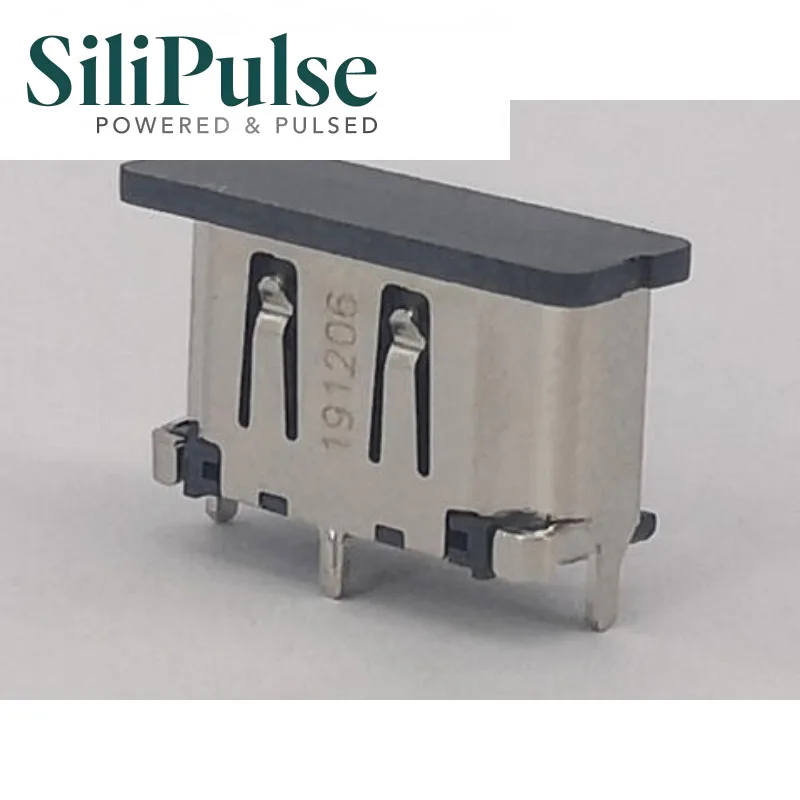 

(5-20pcs) 0476591100 MOLEX HDMI Receptacle Vertical 8.50mm Mounted Height Surface Mount 0.76µm Gold Plating Cap 19 476591100