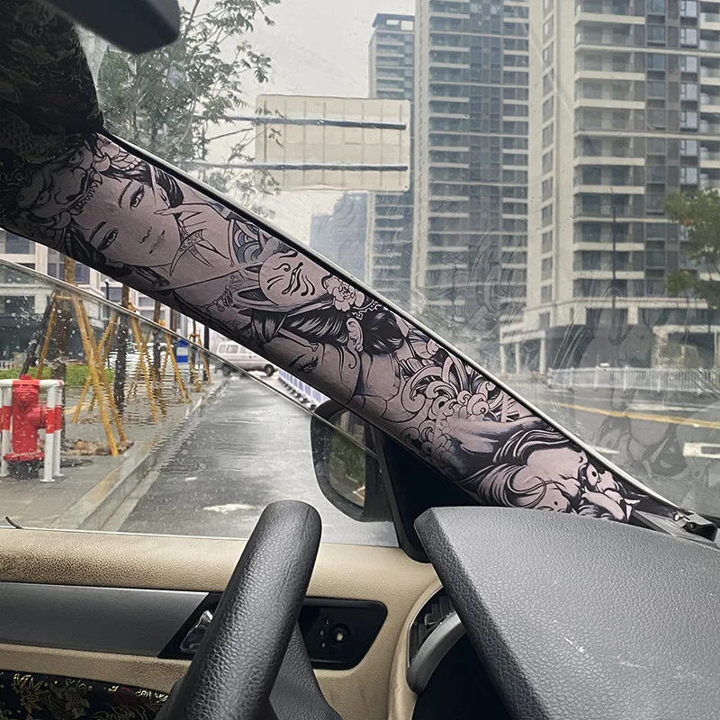 

Ghost Black Carbon Fiber Film Forge Cosmic Sticker PET Waterproof Motorcycle Modified Film Car Body Tuning Decor Car Accessories