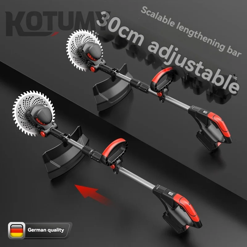 Brushless Lithium Electric Lawn Mower Handheld Hedge Trimmer